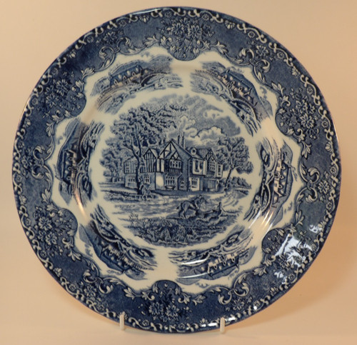 Piatto grindley blu e - h,
