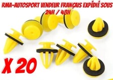 20x Clips Fixation Panneau