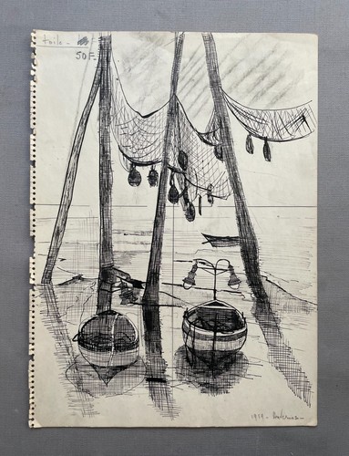 Barche andernos disegno - barche, andernos,