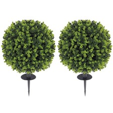 HOMCOM Set 2 Piante Finte di