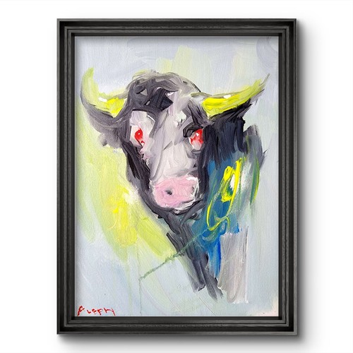 Quadro astratto espressionista