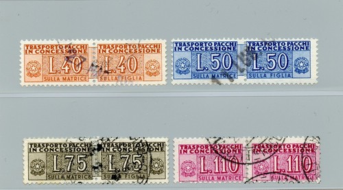 Repubblica 1953 pacchi in - ,