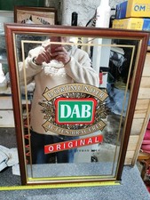 Quadro a specchio vintage birra DAB