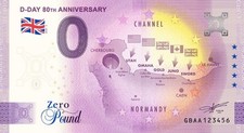 Billet Souvenir 0 Pounds D-Day
