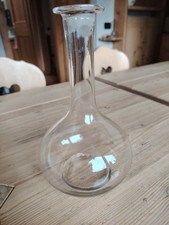 Antico Decanter Vetro Soffiato A Mano