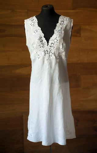 Ermanno scervino abito bianco - ermanno,