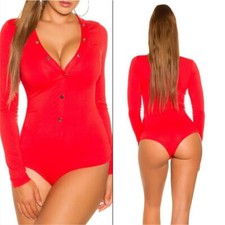 Donna Maniche Lunghe Body