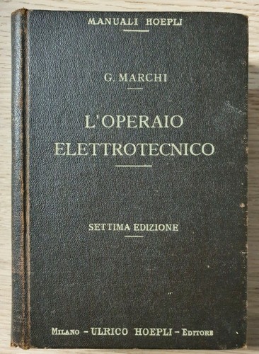Manuali hoepli operaio - manuali, l'operaio