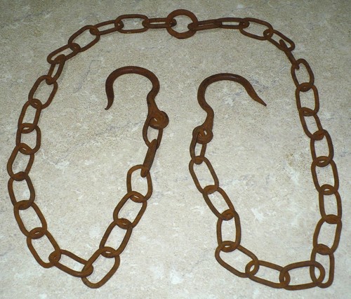Antica catena focolare in - catena, da