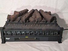 Fiamma Eterna 26 Pollici Infrarossi Quarzo Camino Elettrico Riscaldatore a Log, Realistico