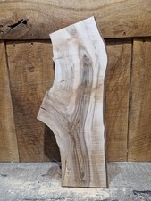 Lastra di noce nero bordo vivo