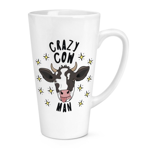 Pazzo mucca uomo stars 483ml - uomo,