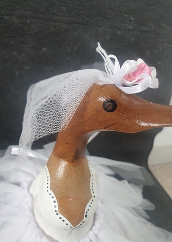 Duck ornaments brides quirky - duck,