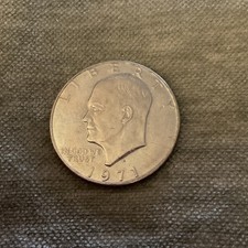1971 Eisenhower Dollar Coin $1