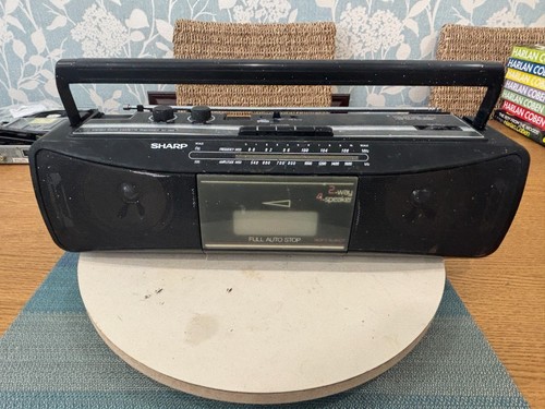 Sharp qt250a stereo radio - qt250a,