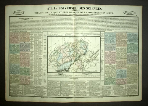 Quadro storico mappa - quadro, e