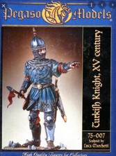 PEGASO MODELS 75-007 Turkish Knight XV cent. scala 75 mm.