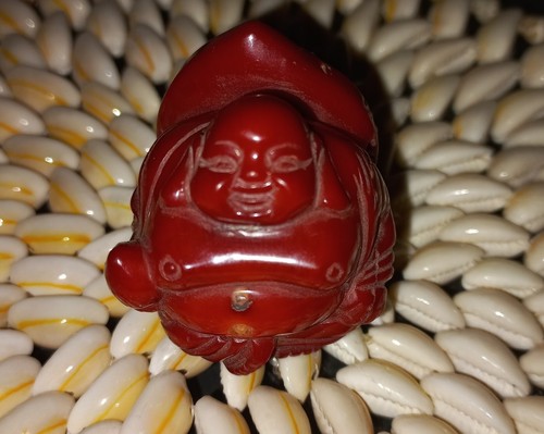 Statuetta buddha corallo - statuetta, in