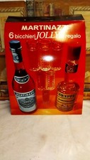 Box Martinazzi Distillato di vino e Grappa Stravecchia con 6 bicchieri (159.24)
