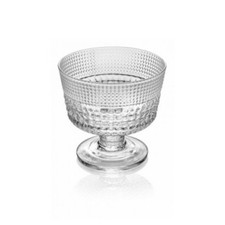 IVV SET 6 COPPETTE GELATO 36 CL  IN VETRO DECORATO - SPEEDY