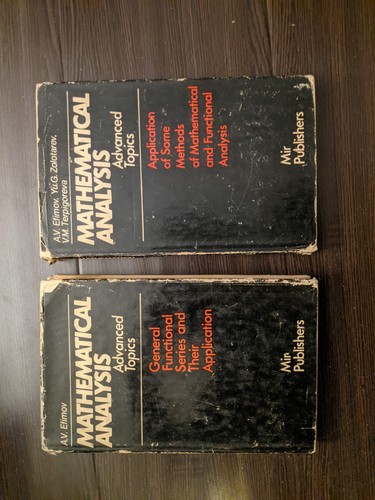 Mathematical analysis advanced - mathematical,