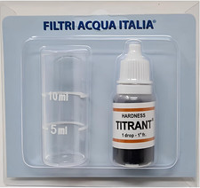 Kit Analisi Durezza Acqua Titrant (Gradi Francesi) per Misurarae Calcare