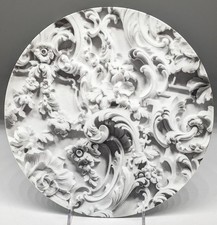 Piatto Decorativo Bernardaud Di Rudolf Stingel Edizione Limitata Firmato Nuovo Francia