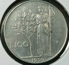 1959-R Italy 100 Lire