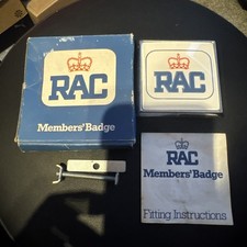 Classic vintage RAC car grill