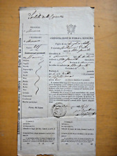 1875-FOGLIO DI VIA-Antonucci Pietro di Monsanvito-Ancona-MONTE SAN VITO+