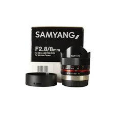 SAMYANG 8mm f2.8 UMC FISH-EYE II FUJI X - USATO