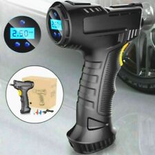 compressore d'aria portatile senza fili digitale ricaricabile 12V auto moto bici