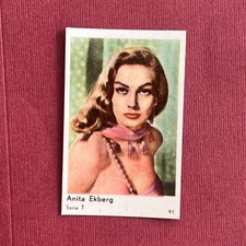 Anita ekberg 1958 dutch gum - ekberg,