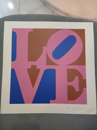 Robert indiana lithography - indiana,