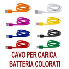 CAVO CARICA BàTTERIA MICRO USB Portachiavi CAVO DATI CAVETTO SAMSUNG HUAWEI