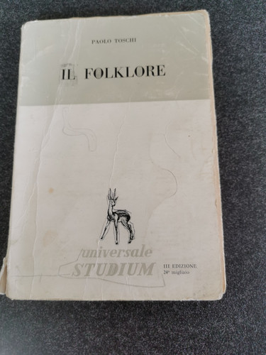 Folklore paolo toschi - il,