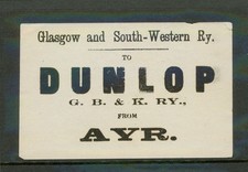 GLASGOW & SOUTH WESTERN