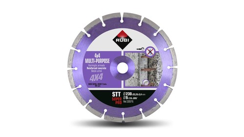 Disco diamante 4x4 - , segmentato