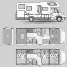 adria coral 660 sp disegno