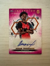 Ausar Thompson Autograph - topps Inception OTE 2022-23 05/99