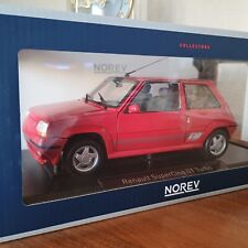 RENAULT 5 GT turbo phase 2 1989 NOREV 1/18e ref 185216 