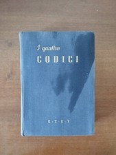 I QUATTRO CODICI UTET 1953