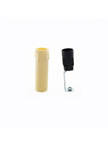 Portalampada altezza 10cm - portalampada,