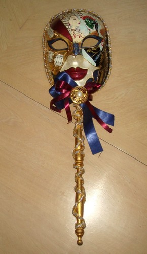 Maschera veneziana artigianale - veneziana,