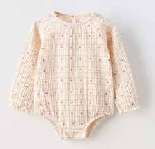 Body neonato Zara testurizzato