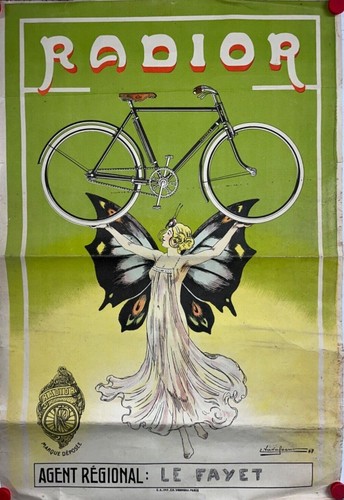 Poster originale c1898 - , radior