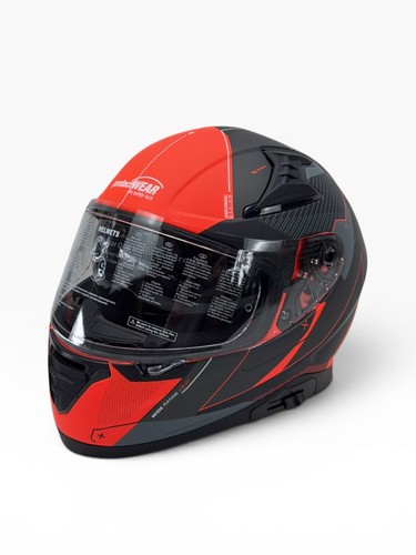 Casco integrale moto con