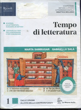 2018 TEMPO DI LETTERATURA 1 - LABORATORIO DI METODO - SAMBUGAR/SALA'