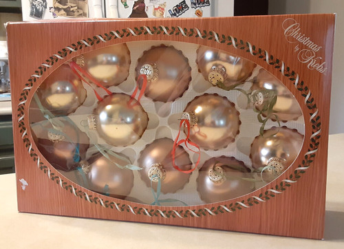 Palline ornamenti vetro - vetro, natale