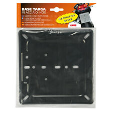 PORTA TARGA IN ACCIAIO INOX